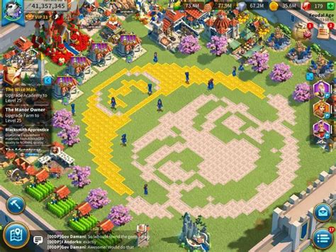 50 Most Beautiful Rise of Kingdoms(ROK) city layouts.